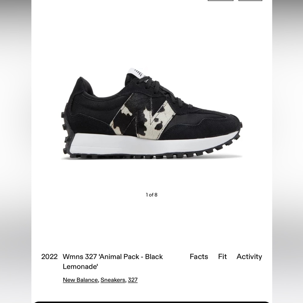 WMNS 327 'ANIMAL PACK - BLACK LEMONADE'
